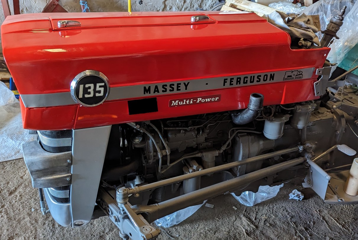 Bonnet and front grill assembly